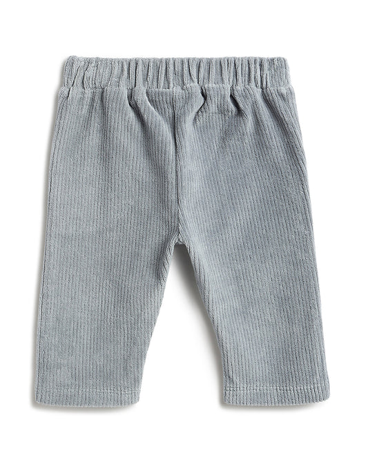 Chicco Beige & Grey Sweatshirt & Jeans Set-Boat Appliqued-For Infants