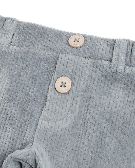 Chicco Beige & Grey Sweatshirt & Jeans Set-Boat Appliqued-For Infants