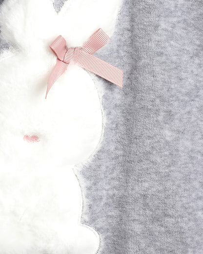 Chicco Blue Sleepsuit-Embroidered-Cotton Polyester-For Infants