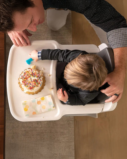 Nuna Zaaz Baby High Chair-Air Foam Cushion-Height Adjustable-Easily Removable Tray, Arm Bar & Footrest-For 6M+ (Upto 100Kg)-Oak