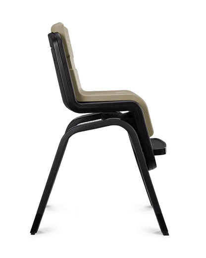 Nuna Zaaz Baby High Chair-Air Foam Cushion-Height Adjustable-Easily Removable Tray, Arm Bar & Footrest-For 6M+ (Upto 100Kg)-Oak