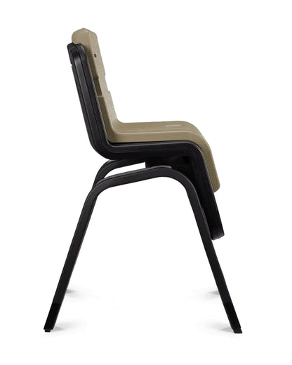 Nuna Zaaz Baby High Chair-Air Foam Cushion-Height Adjustable-Easily Removable Tray, Arm Bar & Footrest-For 6M+ (Upto 100Kg)-Oak