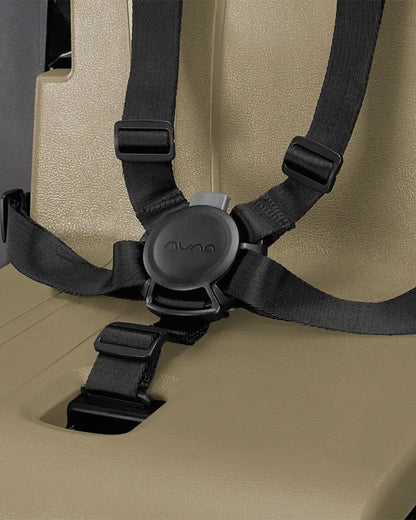 Nuna Zaaz Baby High Chair-Air Foam Cushion-Height Adjustable-Easily Removable Tray, Arm Bar & Footrest-For 6M+ (Upto 100Kg)-Oak