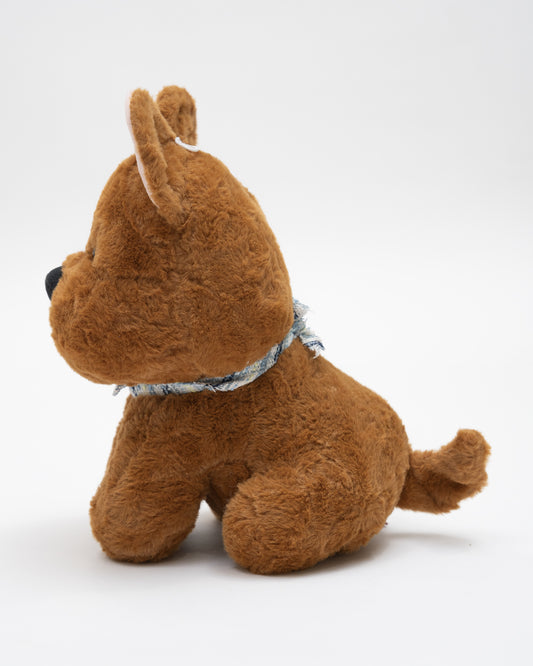 Just Bear Brown Bruno Dog Plush Soft Toy-Improves Motor Skills-36M+
