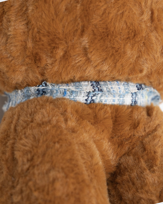 Just Bear Brown Bruno Dog Plush Soft Toy-Improves Motor Skills-36M+