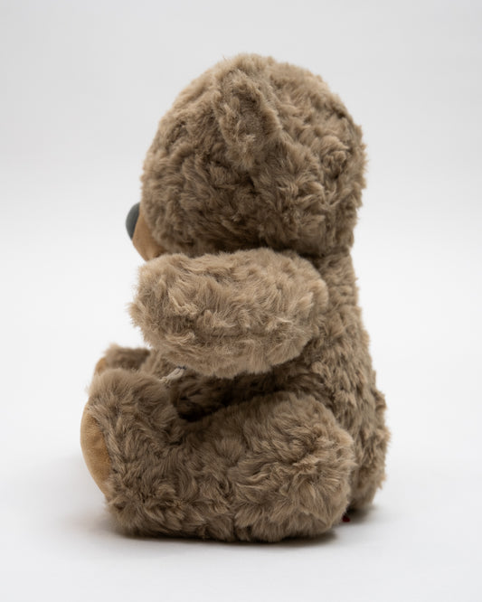 Just Bear Natural Snugvibe Sherpa Fur Teddy Plush Soft Toy-Ultra Soft & Huggable Bear-36M+