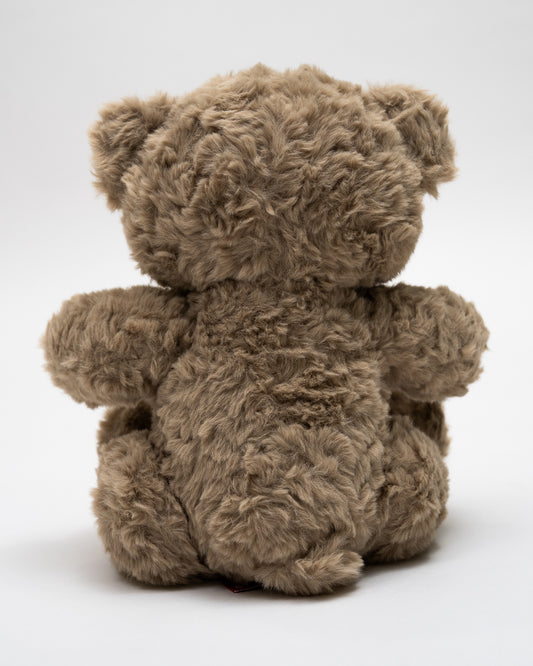 Just Bear Natural Snugvibe Sherpa Fur Teddy Plush Soft Toy-Ultra Soft & Huggable Bear-36M+