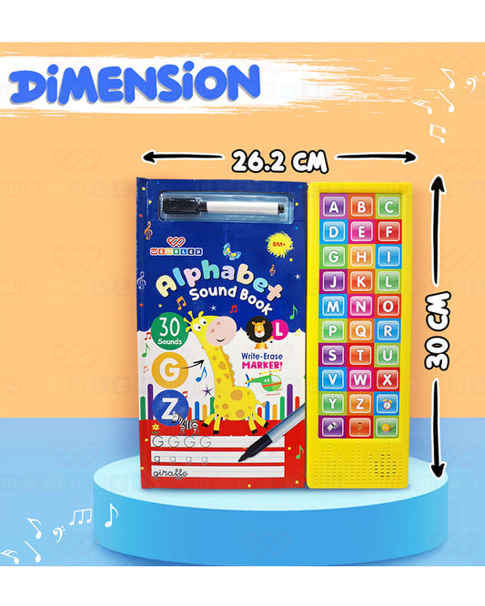 Wembley Alphabet Sound Book-Develop Language Skills-Learning & Educational Toys-12M+