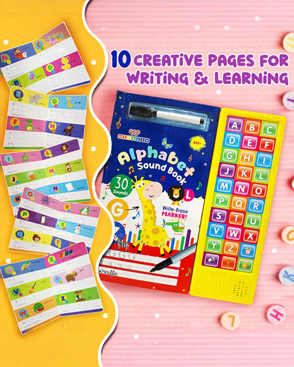 Wembley Alphabet Sound Book-Develop Language Skills-Learning & Educational Toys-12M+