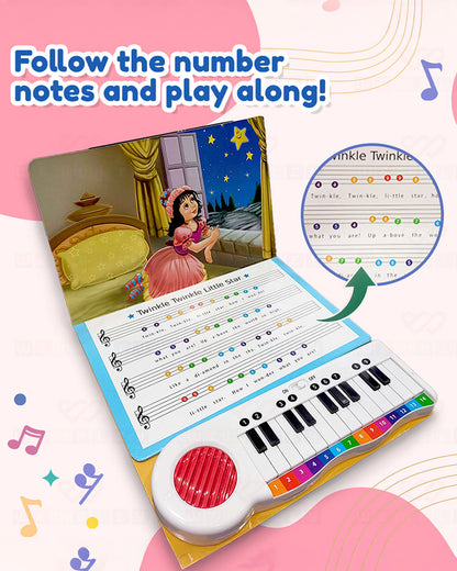 Wembley Nursery Rhyme Book With Piano-5 Classic Nursery Rhymes-Learning & Educational Toys-12M+