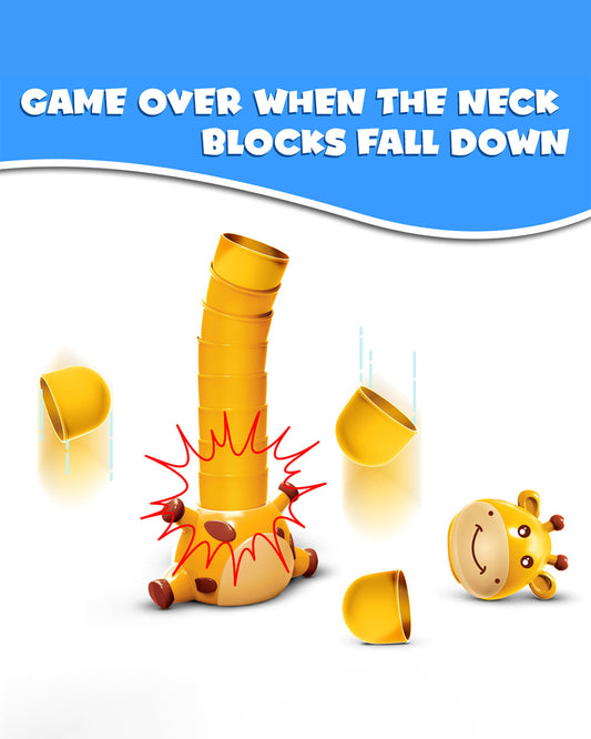 Wembley Giraffe Stacker-Shape Sorter & Stacker-Develops Hand Eye Coordination-Learning & Educational Toys-24M+