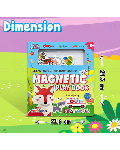 Wembley My First Numbers Magnetic Play Book-Enhance Cognitive Skills-24M+