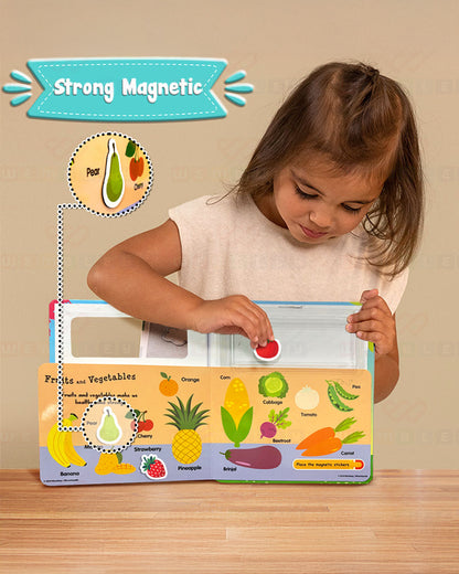 Wembley My First Numbers Magnetic Play Book-Enhance Cognitive Skills-24M+