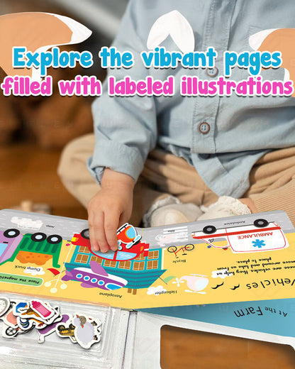 Wembley My First Numbers Magnetic Play Book-Enhance Cognitive Skills-24M+