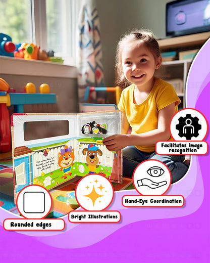 Wembley Bath Time Magnetic Play Book-Enhance Cognitive Skills-24M+