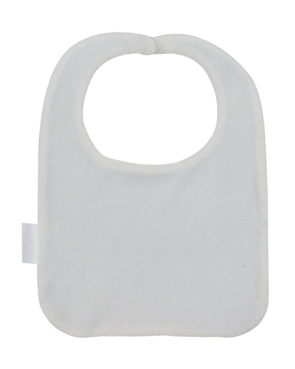 Pomme Cotton Knitted Grey Zebra Bib Apron-Lightweight and Breathable-6 to 36M