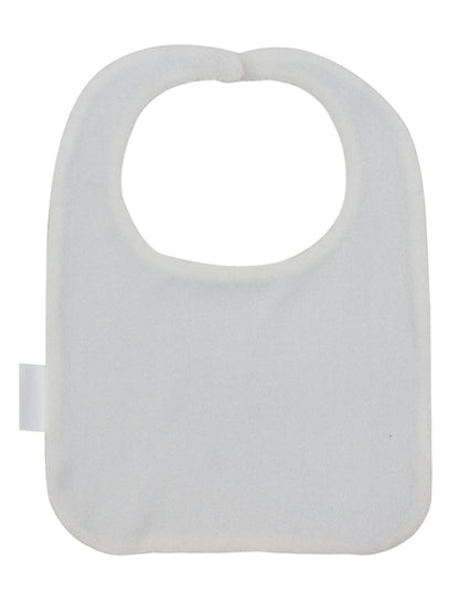 Pomme Cotton Knitted Grey Tiger Bib Apron-Lightweight and Breathable-6 to 36M