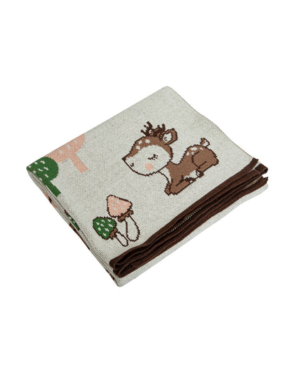 Pomme Deer Knitted Gift Basket-Pack of 4-Gift For Baby Shower & Baby Birthday
