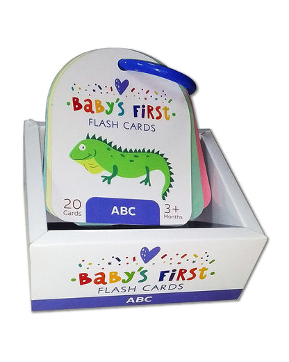 Popcorn Baby's First Flash Cards-Alphabets-20 Double Sided Cards-Develops Visual Recognition-Learning & Educational Toys-3M+