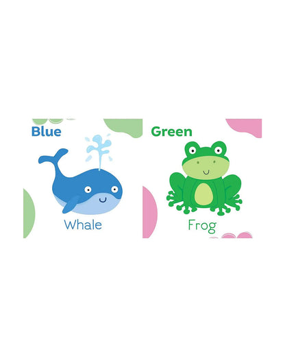 Pegasus Let's Learn Shapes & Colors Book-12 Interactive Colorful Pages-Develops Visual Recognition-Learning & Educational Toys-12M+