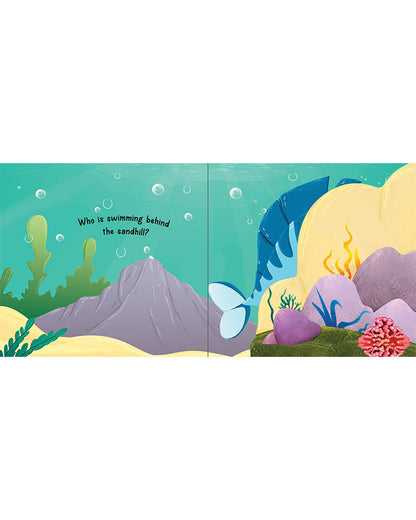 Pegasus Peekaboo Lift The Flap Book-Under The Sea-14 Interactive Pages-Develops Visual Recognition-Learning & Educational Toys-24M+