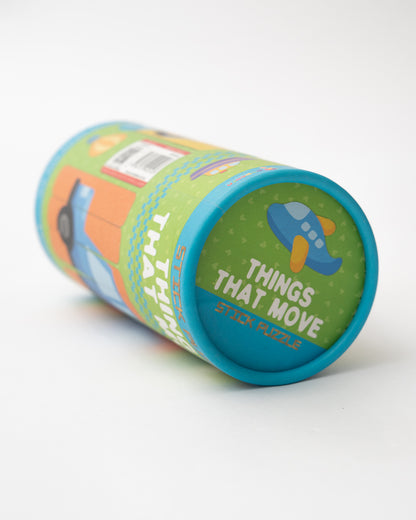 Popcorn Things That Move Stick Puzzle-24 Pieces-Learning & Educational Toys-24M+