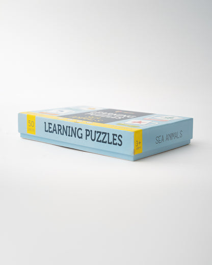 Popcorn Sea Animals Learning Puzzle-Includes 50 Pieces-Learning & Educational Toys-24M+
