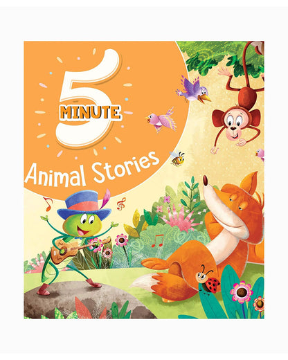 Pegasus Animal Stories-5 Minute Story Book-72 Pages of Illustrated Moral Tales-Learning & Educational Toys-24M+