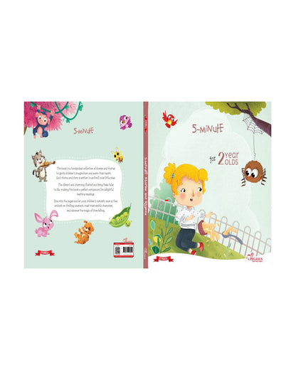 Pegasus Stories And Rhymes-5 Minute Story Book-72 Pages of Illustrated Moral Tales-Learning & Educational Toys-24M+