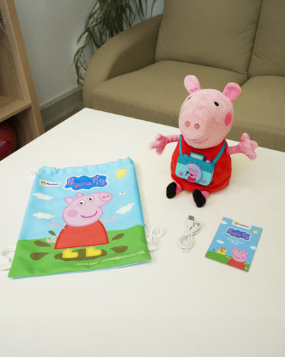 Playshifu Smart Peppa Pig-Musical Toy-300+ Peppa Pig Adventures-Bluetooth Connectivity-Develops Creativity-36M+