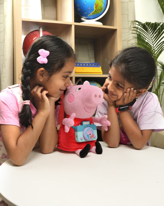 Playshifu Smart Peppa Pig-Musical Toy-300+ Peppa Pig Adventures-Bluetooth Connectivity-Develops Creativity-36M+