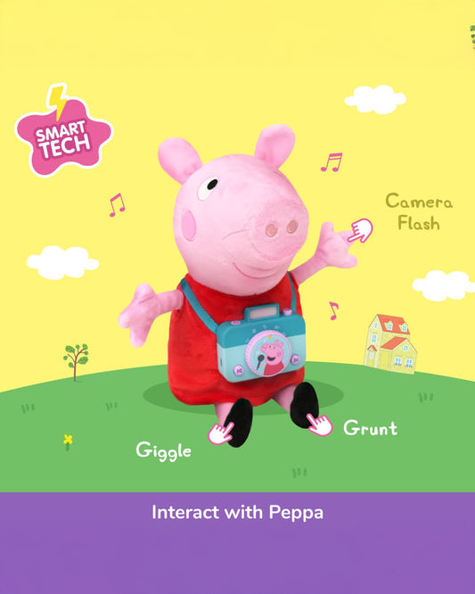 Playshifu Smart Peppa Pig-Musical Toy-300+ Peppa Pig Adventures-Bluetooth Connectivity-Develops Creativity-36M+