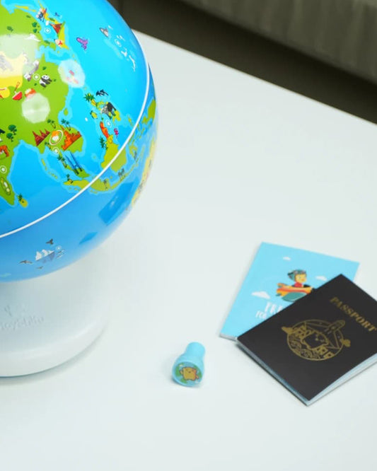 Playshifu Orboot Earth AR Globe-Learning Kit-Explore 400+ Wonders With 3D Augmented Reality-Passport Pack Included-Learning & Educational Toys-36M+