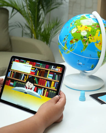 Playshifu Orboot Earth AR Globe-Learning Kit-Explore 400+ Wonders With 3D Augmented Reality-Passport Pack Included-Learning & Educational Toys-36M+