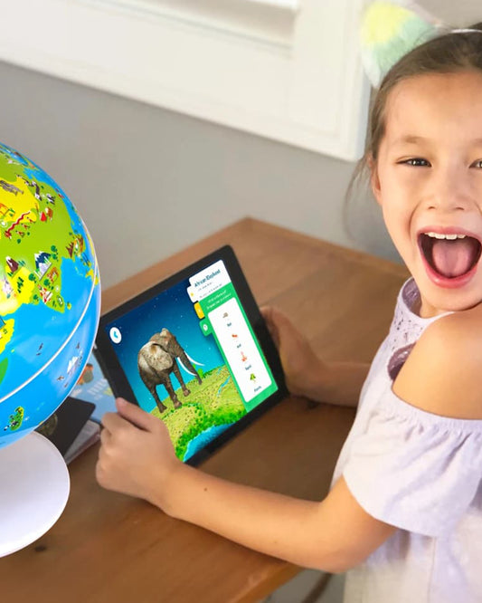 Playshifu Orboot Earth AR Globe-Learning Kit-Explore 400+ Wonders With 3D Augmented Reality-Passport Pack Included-Learning & Educational Toys-36M+