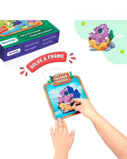 Bloomingo My First Jigsaw Puzzle-Mama & Baby Dino-24 Pieces-Learning & Educational Toys-24M+