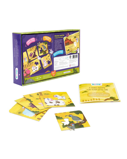 Bloomingo Mommy And Me Learning Kit-A Happy Farm Family-Learning & Educational Toys-24M+