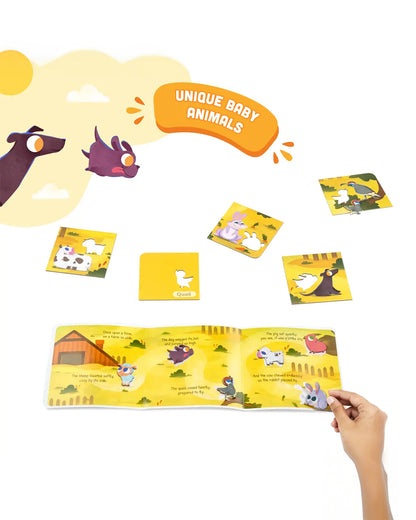 Bloomingo Mommy And Me Learning Kit-A Happy Farm Family-Learning & Educational Toys-24M+