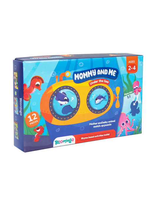 Bloomingo Mommy And Me Learning Kit-Under The Sea-Learning & Educational Toys-24M+