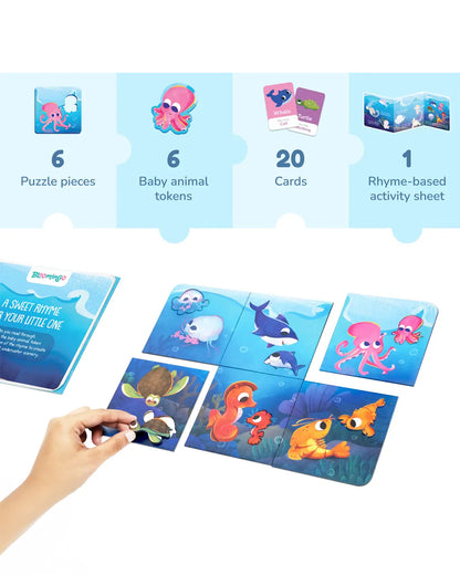Bloomingo Mommy And Me Learning Kit-Under The Sea-Learning & Educational Toys-24M+