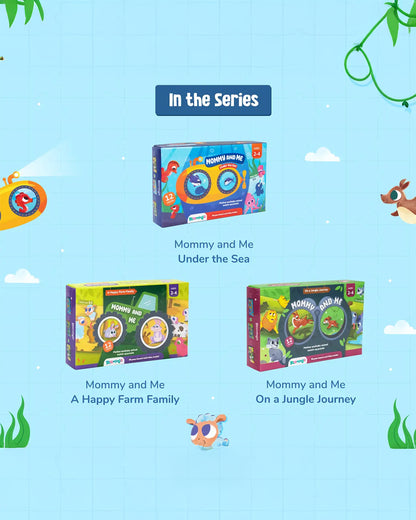 Bloomingo Mommy And Me Learning Kit-Under The Sea-Learning & Educational Toys-24M+