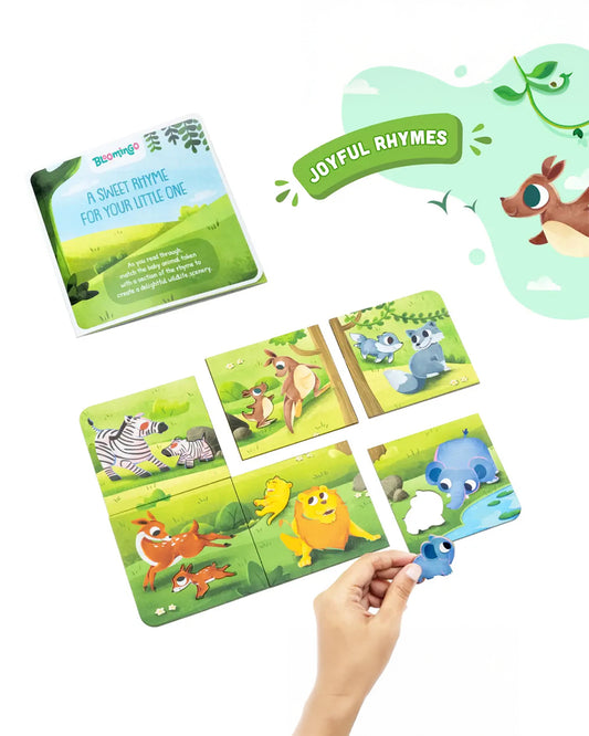 Bloomingo Mommy And Me Learning Kit-On A Jungle Journey-Learning & Educational Toys-24M+