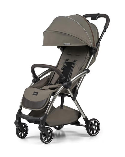 Leclerc Influencer Air-Cabin Friendly Stroller-One Touch Fold-2 Years Warranty-For 6M to 5Y (Upto 22 Kg)-Olive Green