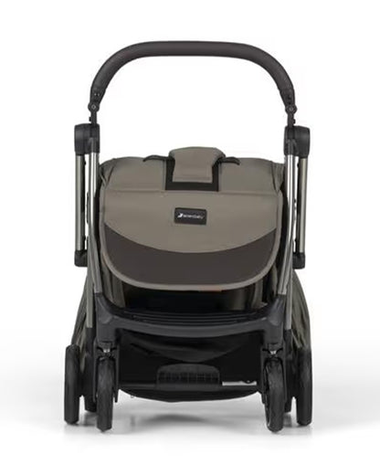 Leclerc Influencer Air-Cabin Friendly Stroller-One Touch Fold-2 Years Warranty-For 6M to 5Y (Upto 22 Kg)-Olive Green
