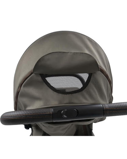 Leclerc Influencer Air-Cabin Friendly Stroller-One Touch Fold-2 Years Warranty-For 6M to 5Y (Upto 22 Kg)-Olive Green