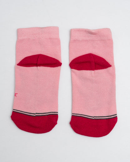Bodycare Grey Melange Socks-Printed-Cotton-Pack of 10-For Infants