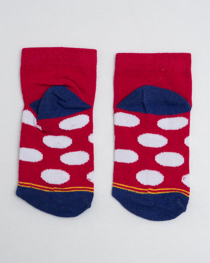 Bodycare Grey Melange Socks-Printed-Cotton-Pack of 10-For Infants