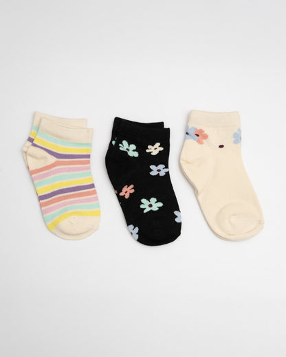 Bodycare Multicolor Socks-Striped & Printed-Cotton-Pack of 12-For Infants