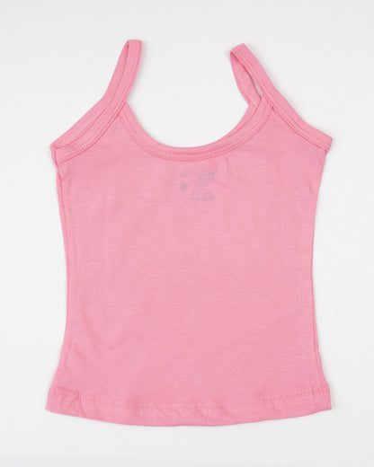 Bodycare Pink, Light Blue & Multicolor Vests-Printed-Cotton-Pack of 3-For Infants