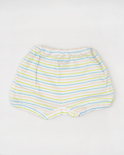 Bodycare Blue & Multicolor Briefs-Printed-Cotton-Pack of 3-For Infants